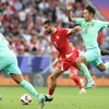 Trung Quốc và Liban cầm hòa nhau với tỷ số 0-0 trong trận đấu thứ hai vòng bảng Asian Cup 2023. (Ảnh: Hoàng Linh/TTXVN)