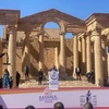 Tổng thống Iraq Abdul Latif Rashid phát biểu tại lễ khai mạc Lễ hội Quốc tế Hatra. (Nguồn: 964Media)
