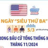 Ngày “Siêu Thứ Ba” trong cuộc bầu cử Tổng thống Mỹ tháng 11/2024