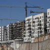 Công trình xây dựng khu định cư của Israel ở Đông Jerusalem ngày 18/11/2020. (Ảnh: AFP/TTXVN)