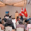 Quang cảnh một hội thảo xúc tiến đầu tư do Đại sứ quán Việt Nam tại Canada tổ chức. (Nguồn: Vietnam+)