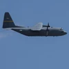 Máy bay vận tải quân sự C130 Hercules của Mỹ. (Ảnh: AFP/TTXVN)