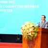 Phó thủ tướng Chính phủ Trần Lưu Quang phát biểu chỉ đạo tại Hội nghị. (Ảnh: Lê Phước Ngọc/TTXVN)