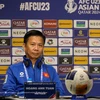 Huấn luyện viên Đội tuyển U23 Việt Nam Hoàng Anh Tuấn. (Nguồn: VFF)