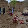 Bùn ngập sau lũ tại quận Baghlan-e-Markazi, tỉnh Baghlan, Afghanistan ngày 11/5/2024. (Ảnh: THX/TTXVN)