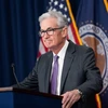Chủ tịch Cục Dự trữ liên bang Mỹ (Fed) Jerome Powell trong cuộc họp báo công bố chính sách lãi suất tại Washington DC., ngày 20/3/2024. (Ảnh: THX/TTXVN)