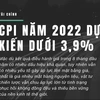 [Infographics] CPI năm 2022 của Việt Nam dự kiến dưới 3,9% 