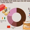 [Infographics] Philippines đứng đầu thị trường nhập khẩu gạo Việt Nam