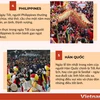 [Infographics] Phong tục đón Tết Nguyên đán của một số nước châu Á