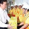 Thủ tướng chúc Tết tại Công ty Xử lý chất thải rắn VWS