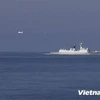 Cận cảnh tàu và máy bay Trung Quốc xâm phạm chủ quyền Việt Nam. (Ảnh: Sơn Bách/Vietnam+)