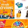 Hàng nhìn sản phẩm giảm giá ngày Online Friday 2016. (Ảnh: PV/Vietnam+)