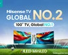 Tận hưởng trải nghiệm xem bóng đá tuyệt vời với TV ULED mini Hisense U7N - TV chính thức của UEFA EURO 2024™