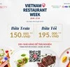 DiningCity Asia mở rộng sự kiện Tuần Lễ Nhà Hàng - Restaurant Week đến Việt Nam