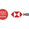 Lần đầu tiên, Ngân hàng HSBC được chứng nhận là “Nơi làm việc Tốt nhất” ở Thái Lan