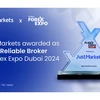 Tại Forex Expo Dubai 2024, JustMarkets được vinh danh là Nhà môi giới đáng tin cậy nhất năm