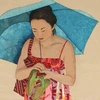 Nữ nghệ sỹ Italy vén “bức màn” về Việt Nam qua tranh giấy dó 