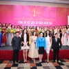 Ban giám khảo ra mắt cùng top 35 thí sinh. (Ảnh: Lê Minh Sơn/Vientam+)