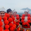 Người dân địa phương tham gia lễ hội truyền thống. (Nguồn Ảnh: Ủy ban nhân dân huyện Bắc Mê)