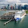 Tàu quốc tế ghé cảng Singapore - một trong những cảng biển 'hot' của khu vực châu Á, hồi tháng 6/2017. (Ảnh: Princess Cruises)