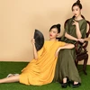 [Photo] Kiều Loan-Đỗ Mỹ Linh quảng bá văn hóa trà và tơ lụa Việt Nam