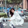 [Photo] Hoa hậu Khánh Vân quảng bá vẻ đẹp của Sài Gòn