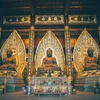 Điện Tam Bảo trong quần thể chùa Tam Chúc. (Ảnh: Nam Nguyễn/Vietnam+)