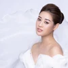 Hoa hậu Khánh Vân đang gấp rút hoàn thiện các kỹ năng trước ngày lên đường đến với "đấu trường" Miss Universe. (Ảnh: Nguyễn Long/Vietnam+)
