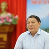 Tân Bộ trưởng Bộ Văn hóa, Thể thao và Du lịch Nguyễn Văn Hùng. (Ảnh: Xuân Mai/Vietnam+)