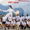 Hình ảnh Việt Nam xuất hiện ấn tượng với bạn bè quốc tế tại sự kiện. (Ảnh: CTV/Vietnam+)