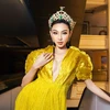 Hoa hậu Thùy Tiên sẽ cùng ban tổ chức Miss Grand Vietnam tìm gương mặt đại diện kế nhiệm tại cuộc thi Miss Grand International. (Ảnh: BTC)