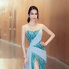 Á hậu Phương Anh là đại diện nhan sắc Việt Nam tại Miss International 2022. (Ảnh: CTV/Vietnam+)