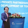 Phó Cục trưởng Cục Du lịch Quốc Gia Việt Nam, ông Hà Văn Siêu phát biểu tại sự kiện. (Ảnh: BTC)