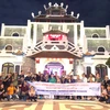 Đoàn famtrip Indonesia khảo sát điểm đến ở Đà Nẵng. (Ảnh: CTV/Vietnam+)