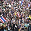 Biểu tình phản đối Chính phủ tại Bangkok ngày 25/11. (Nguồn: AFP/TTXVN)