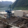 Một công trình thủy điện ở Tuyên Quang. (Ảnh: Ngọc Hà/TTXVN)