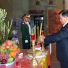 Tổ chức trọng thể lễ truy điệu Trung tướng Nguyễn Thới Bưng