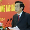 Ông Đào Ngọc Dung, Ủy viên Trung ương Đảng, Bí thư Đảng ủy Khối các cơ quan Trung ương. (Ảnh: Doãn Tấn/TTXVN)