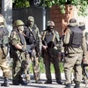 Ukraine: Trạm kiểm soát của lực lượng ly khai trúng đạn