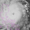 Ảnh vệ tinh về bão Koppu. (Nguồn: dw.com)