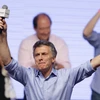 Ông Mauricio Macri giành chiến thắng trong cuộc bầu cử tổng thống vòng hai ở Argentina. (Nguồn: AP)