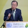 Tổng Thư ký Liên hợp quốc công bố sáng kiến mới về ứng phó với biến đổi khí hậu. (Nguồn: AFP/TTXVN)