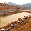 Ngăn sông Cả xây dựng công trình thuỷ điện Khe Bố năm 2009. (Ảnh minh họa. Nguồn: TTXVN)