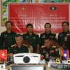 Việt Nam bàn giao nhiều thiết bị cho Cục Bản đồ quân đội Lào