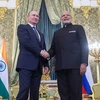 Tổng thống Nga Vladimir Putin và Thủ tướng Ấn Độ Narendra Modi. (Nguồn: Sputnik)