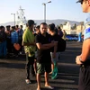 Người tị nạn đổ tới Hy Lạp. (Nguồn: Ekathimerini.com)