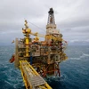 Khai thác dầu khí ở Biển Bắc. (Nguồn: Bloomberg/Getty)