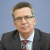 Bộ trưởng Nội vụ liên bang Đức Thomas de Maizière. (Nguồn: bundesregierung.de)