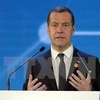 Thủ tướng Nga Dmitry Medvedev. (Ảnh: AFP/TTXVN)