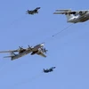 Máy bay Nga tham gia không kích ở Syria. (Nguồn: en.alalam.ir)